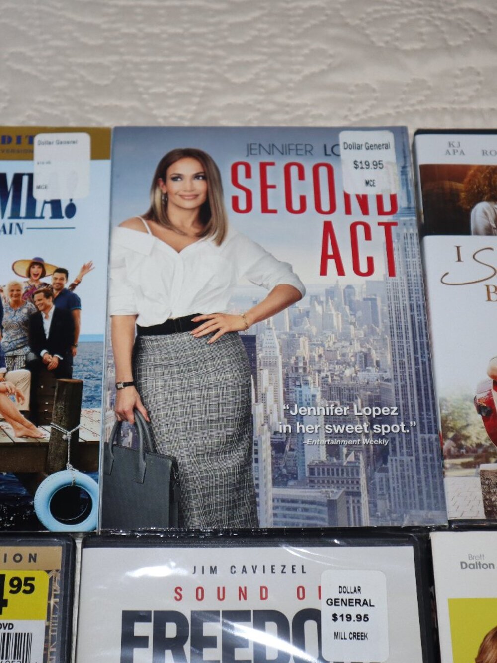 6 NWT DVD Videos - Movie Date Netflix Chill - Based on a True Story